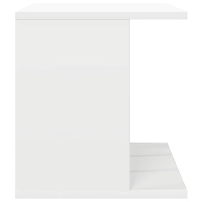 Vinyl Platenspeler Opslag Wit 42 x 33 x 36 cm Bewerkt hout