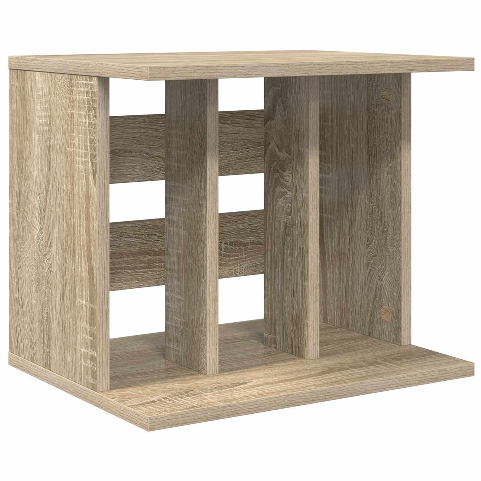 Vinyl Platenspeler Opslag Sonoma Eiken 42 x 33 x 36 cm