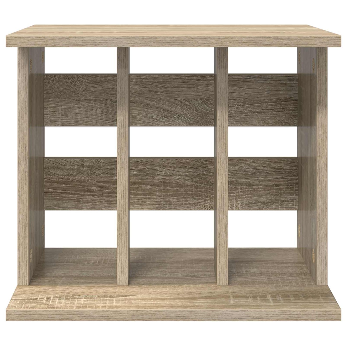 Vinyl Platenspeler Opslag Sonoma Eiken 42 x 33 x 36 cm
