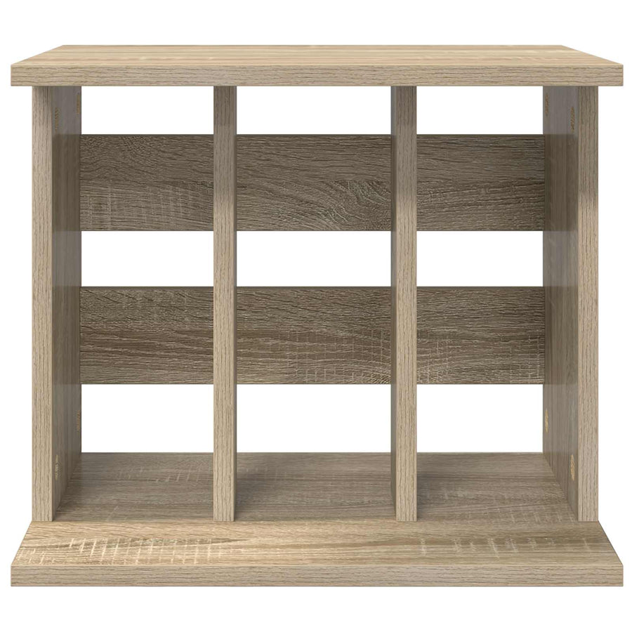 Vinyl Platenspeler Opslag Sonoma Eiken 42 x 33 x 36 cm