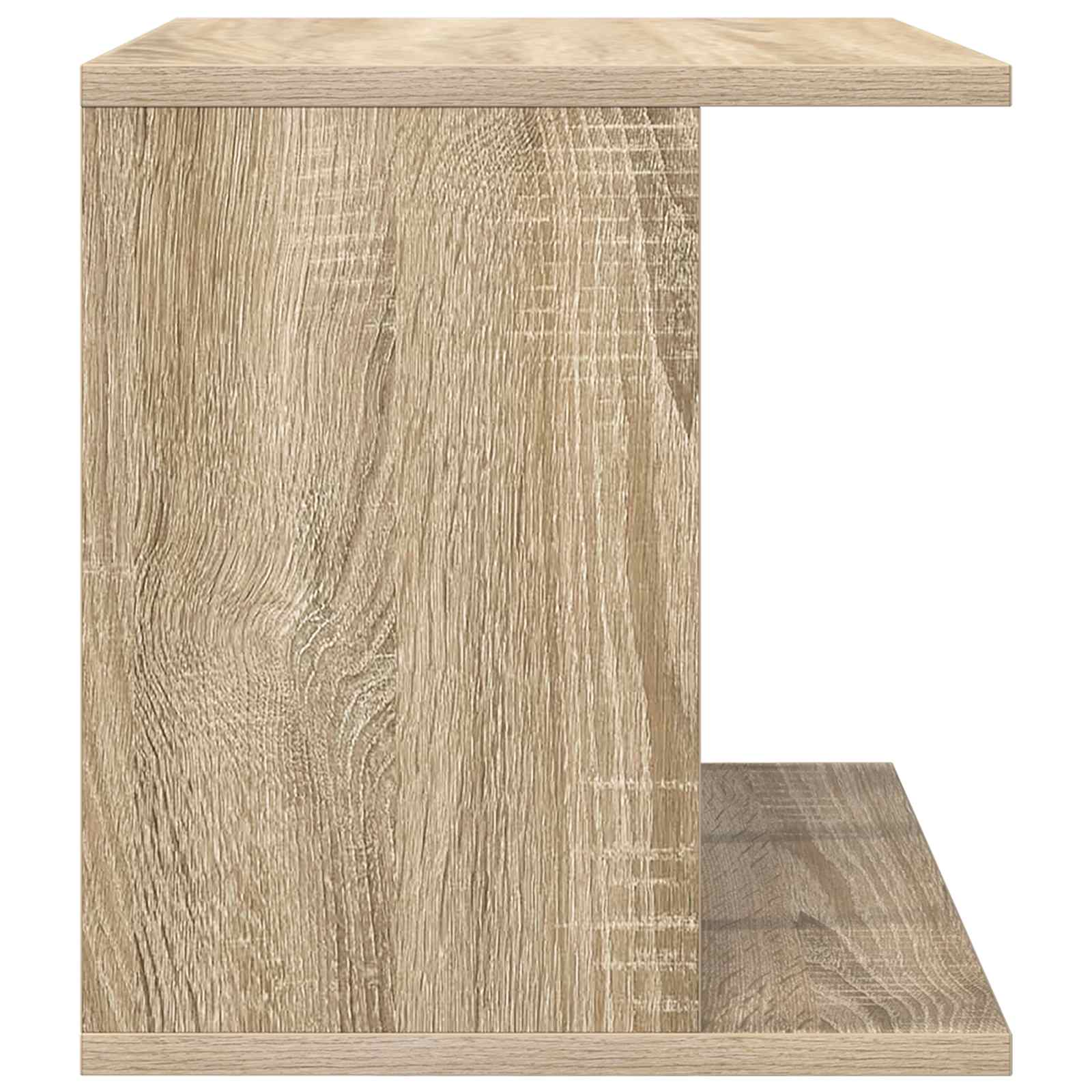 Vinyl Platenspeler Opslag Sonoma Eiken 42 x 33 x 36 cm