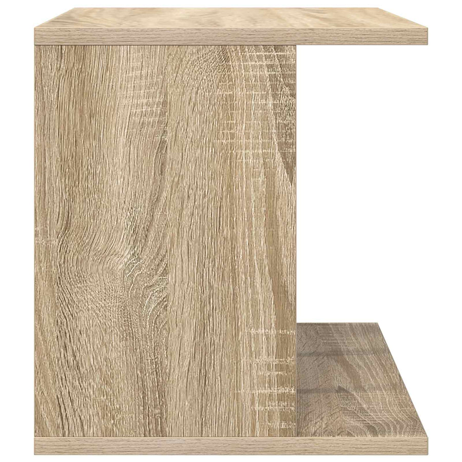 Vinyl Platenspeler Opslag Sonoma Eiken 42 x 33 x 36 cm