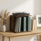 Vinyl opbergkast gerookt eiken 42x33x36 cm