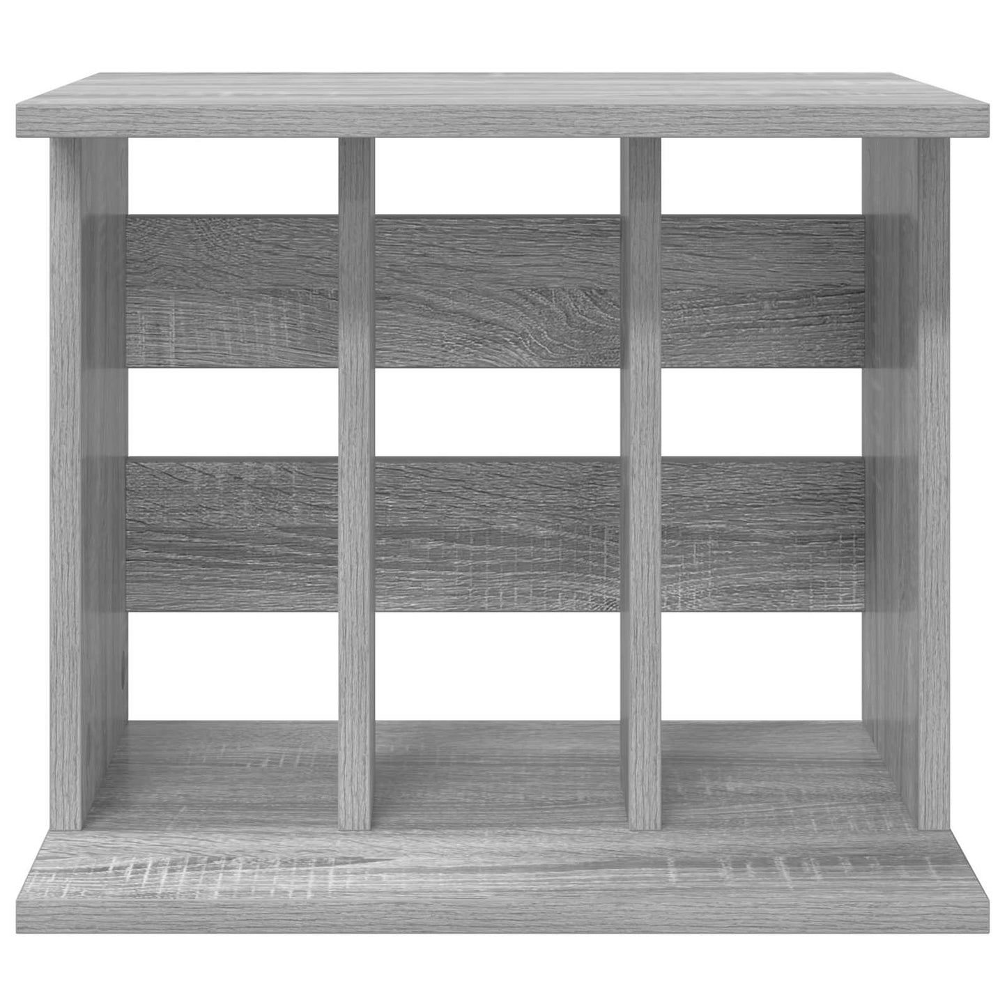 Vinyl Platenspeler Opslag Grijs Sonoma 42 x 33 x 36 cm