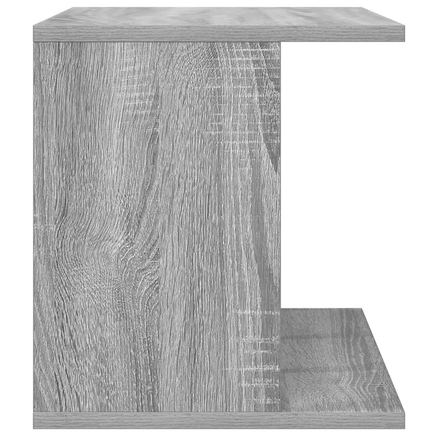 Vinyl Platenspeler Opslag Grijs Sonoma 42 x 33 x 36 cm