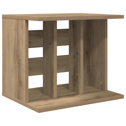 Vinyl Platenspeler Opslag Artisanaal eiken 42 x 33 x 36 cm