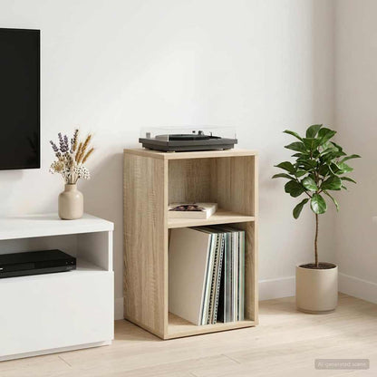 Platenkast Sonoma Eiken 38 x 33 x 61 cm Bewerkt hout
