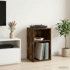 Platenkast gerookt eiken 38x33x61 cm