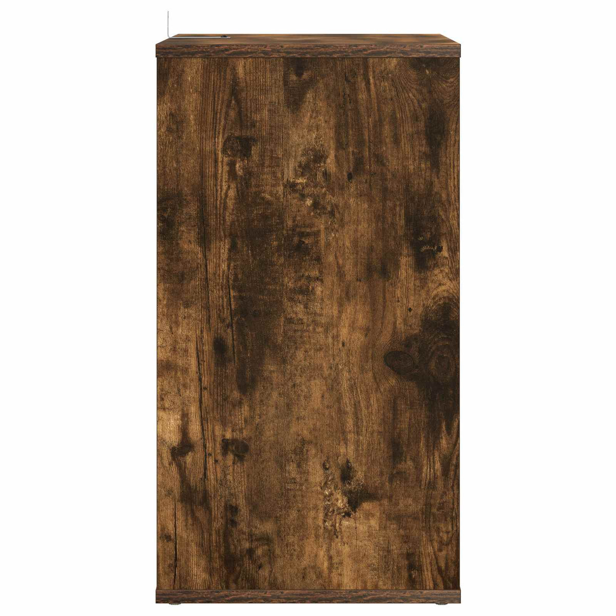 Platenkast Gerookt eiken 38 x 33 x 61 cm Bewerkt hout