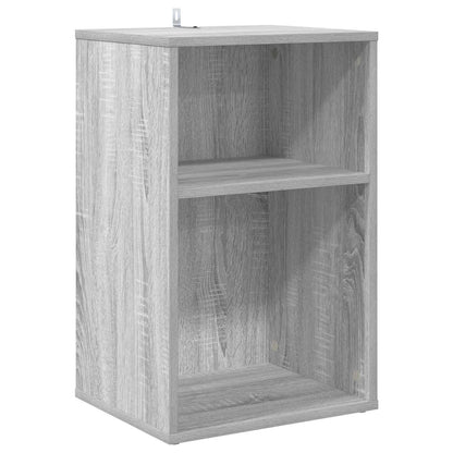Platenkast Grijs Sonoma 38 x 33 x 61 cm Bewerkt hout