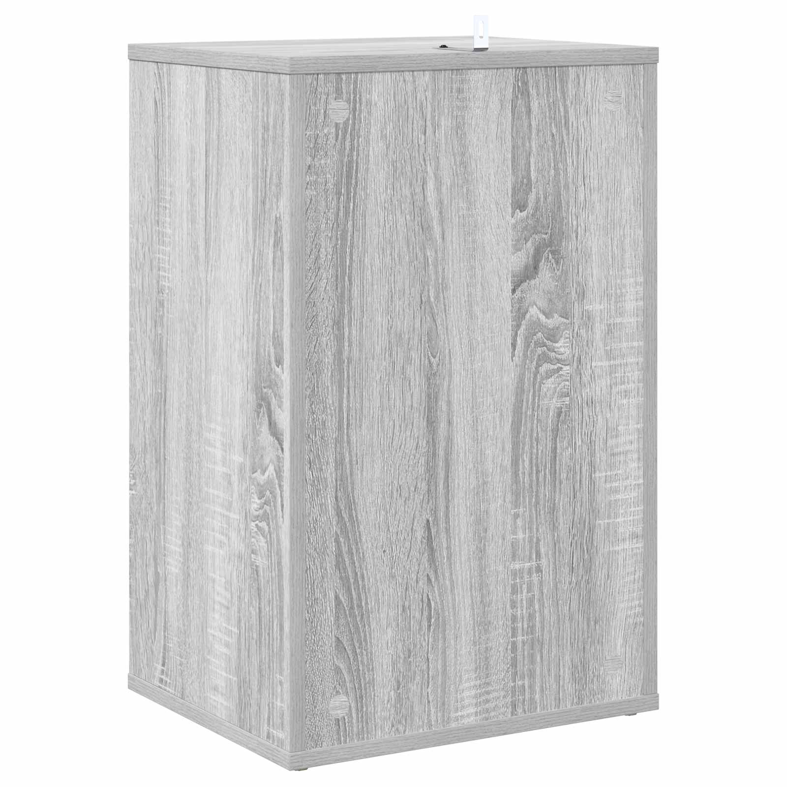 Platenkast Grijs Sonoma 38 x 33 x 61 cm Bewerkt hout