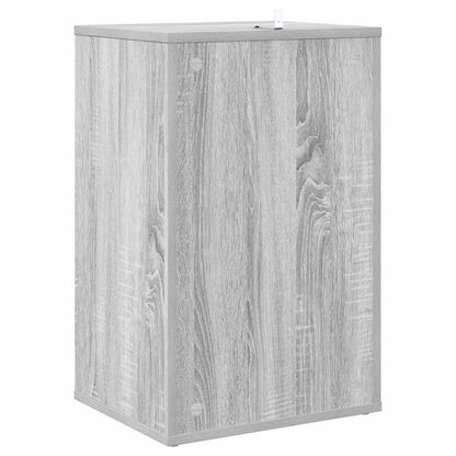 Platenkast Grijs Sonoma 38 x 33 x 61 cm Bewerkt hout