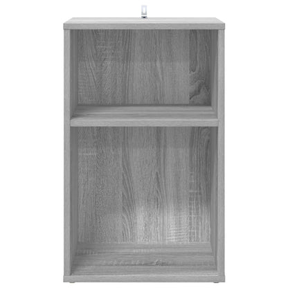 Platenkast Grijs Sonoma 38 x 33 x 61 cm Bewerkt hout