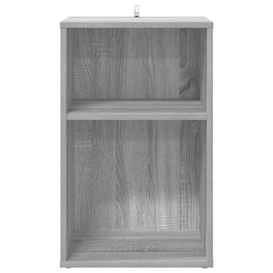 Platenkast Grijs Sonoma 38 x 33 x 61 cm Bewerkt hout