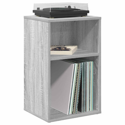 Platenkast Grijs Sonoma 38 x 33 x 61 cm Bewerkt hout