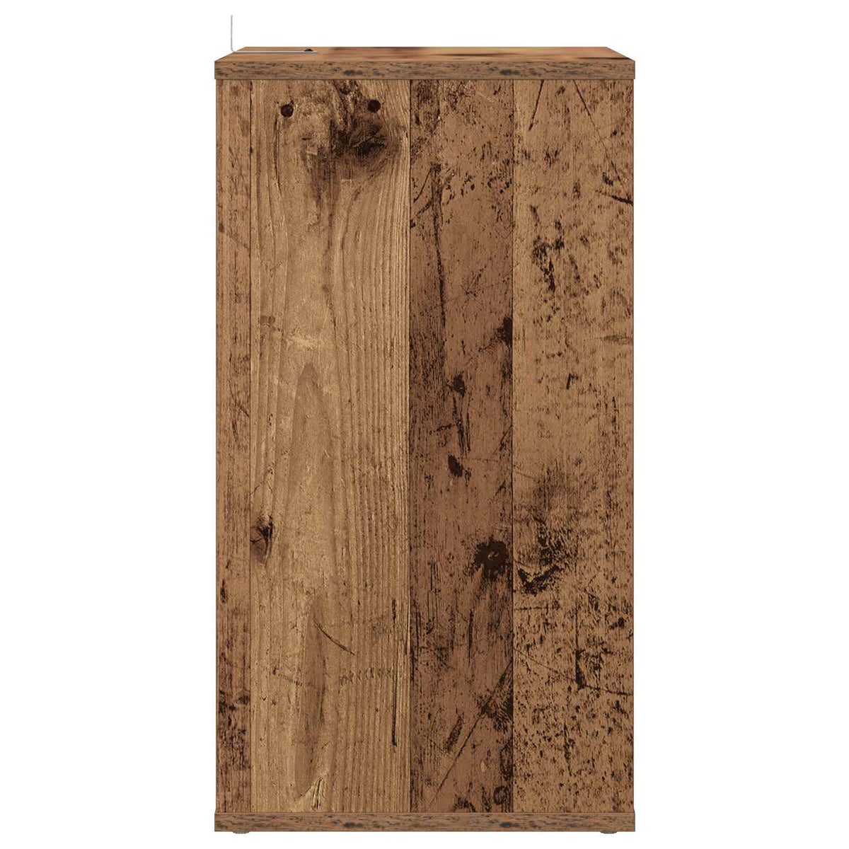 Platenkast Oud hout 38 x 33 x 61 cm Bewerkt hout