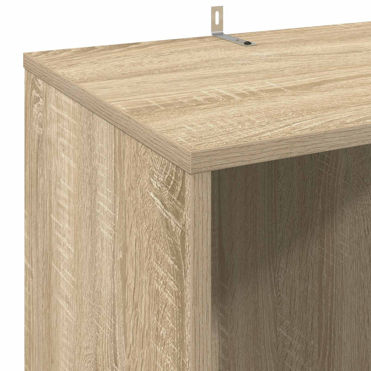 Platenkast Sonoma Eiken 44,5 x 36,5 x 74,5 cm Bewerkt hout