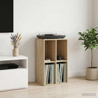 Platenkast 44,5x36,5x74,5 cm Sonoma Eiken bewerkt hout