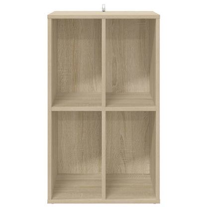 Platenkast Sonoma Eiken 44,5 x 36,5 x 74,5 cm Bewerkt hout