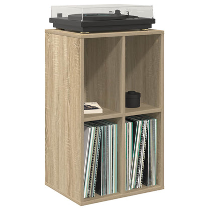 Platenkast Sonoma Eiken 44,5 x 36,5 x 74,5 cm Bewerkt hout