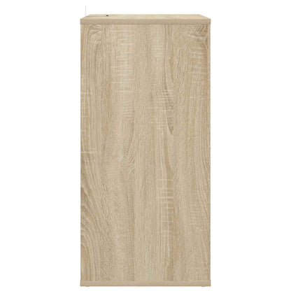 Platenkast Sonoma Eiken 44,5 x 36,5 x 74,5 cm Bewerkt hout