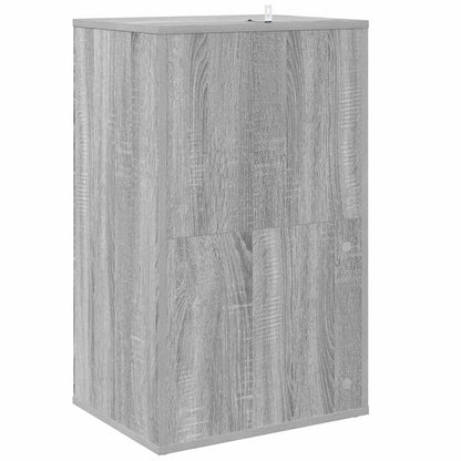 Platenkast Grijs Sonoma 44,5 x 36,5 x 74,5 cm Bewerkt hout