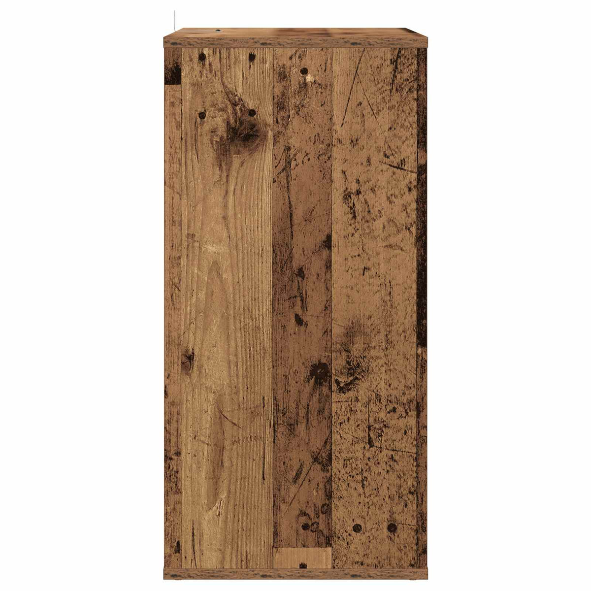 Platenkast Eikenhout 44,5 x 36,5 x 74,5 cm Bewerkt hout