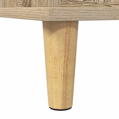 Draaitafelstand Sonoma Eiken 47 x 39,5 x 74,5 cm Bewerkt hout