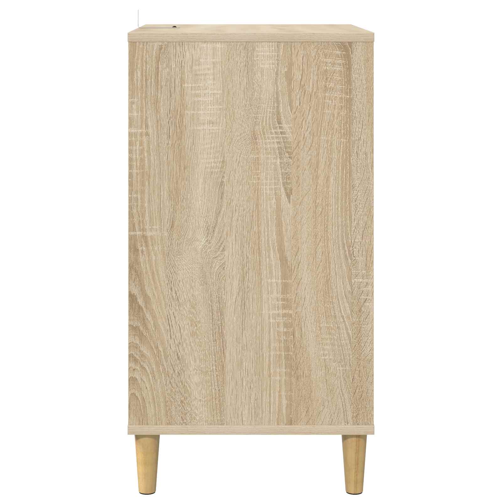Draaitafelstand Sonoma Eiken 47 x 39,5 x 74,5 cm Bewerkt hout