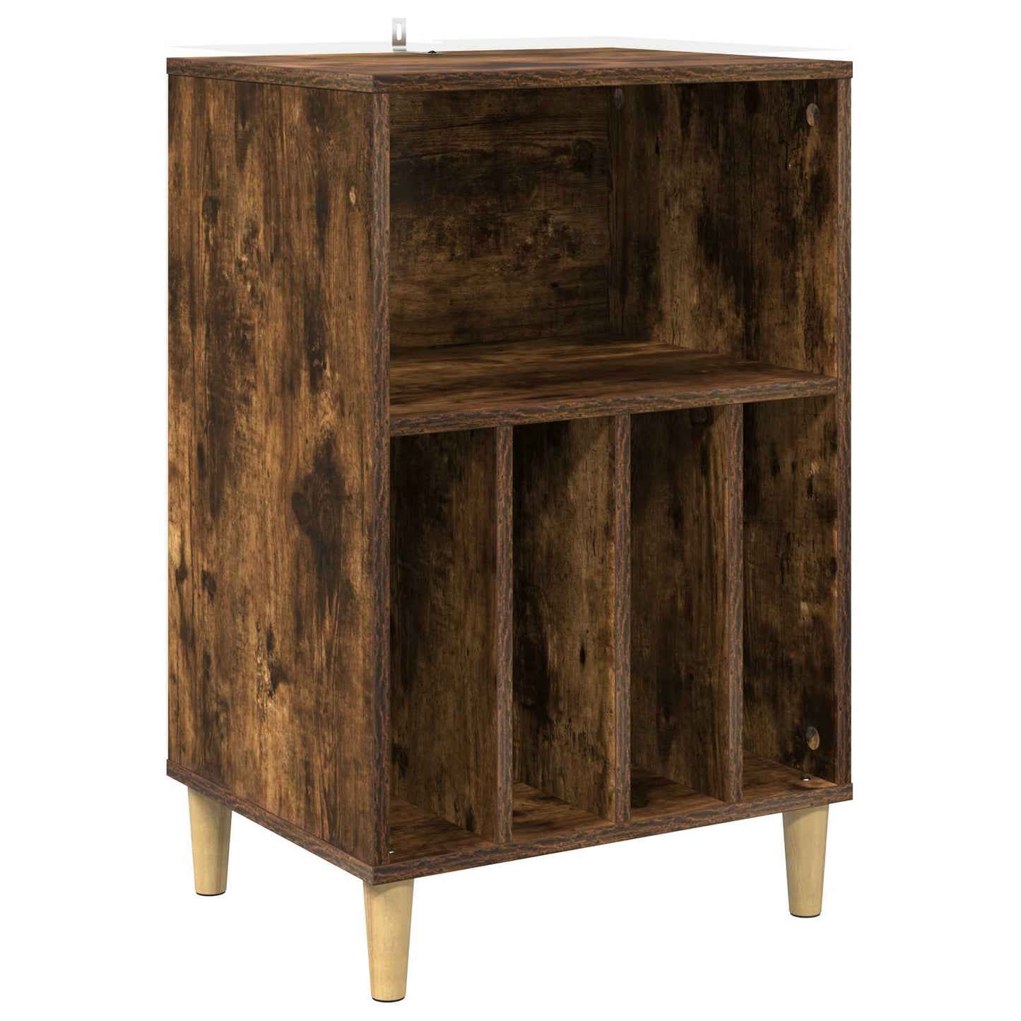 Draaitafelstand Gerookt eiken 47 x 39,5 x 74,5 cm Bewerkt hout