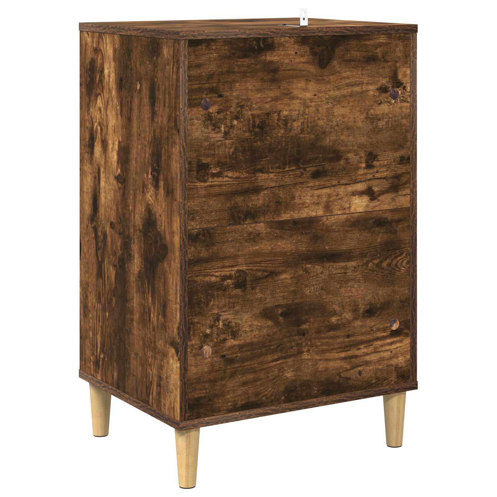 Draaitafelstand Gerookt eiken 47 x 39,5 x 74,5 cm Bewerkt hout