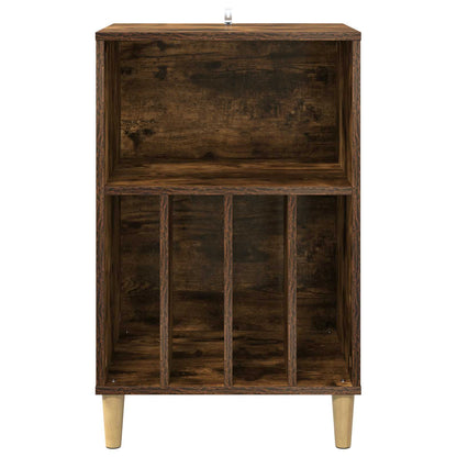 Draaitafelstand Gerookt eiken 47 x 39,5 x 74,5 cm Bewerkt hout