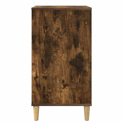 Draaitafelstand Gerookt eiken 47 x 39,5 x 74,5 cm Bewerkt hout