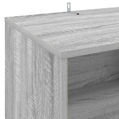 Draaitafelstand Grijs Sonoma 47 x 39,5 x 74,5 cm Bewerkt hout