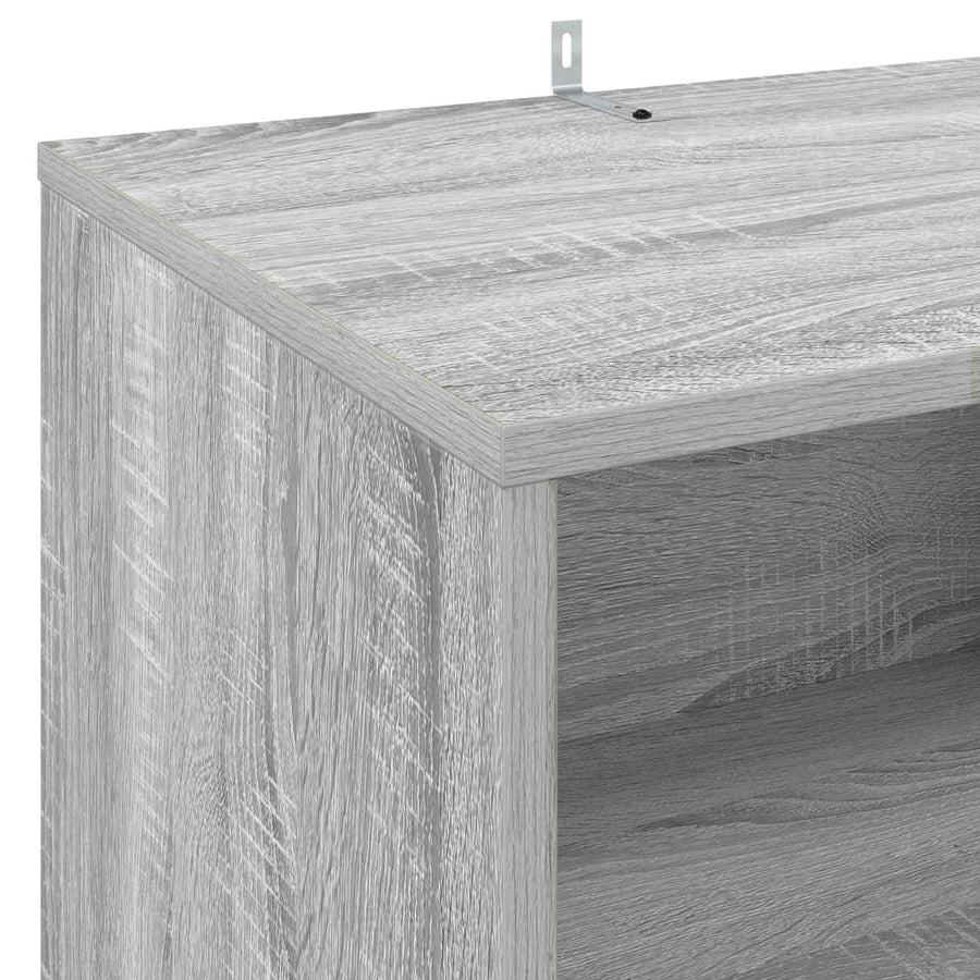 Draaitafelstand Grijs Sonoma 47 x 39,5 x 74,5 cm Bewerkt hout