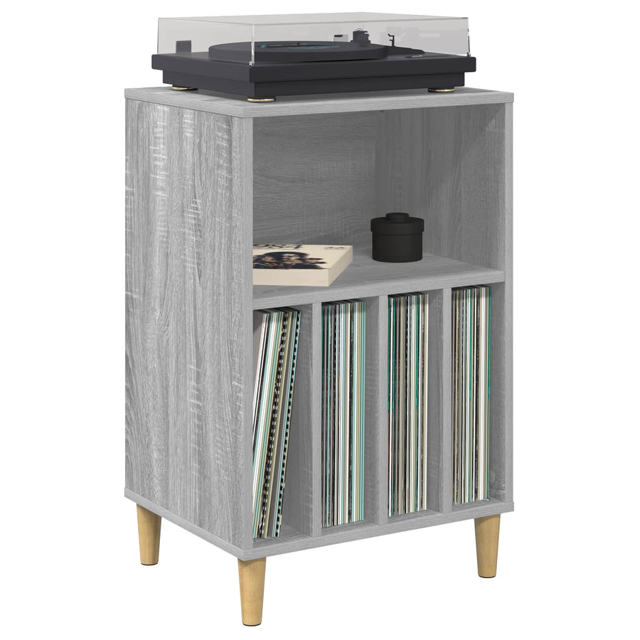 Draaitafelstand Grijs Sonoma 47 x 39,5 x 74,5 cm Bewerkt hout