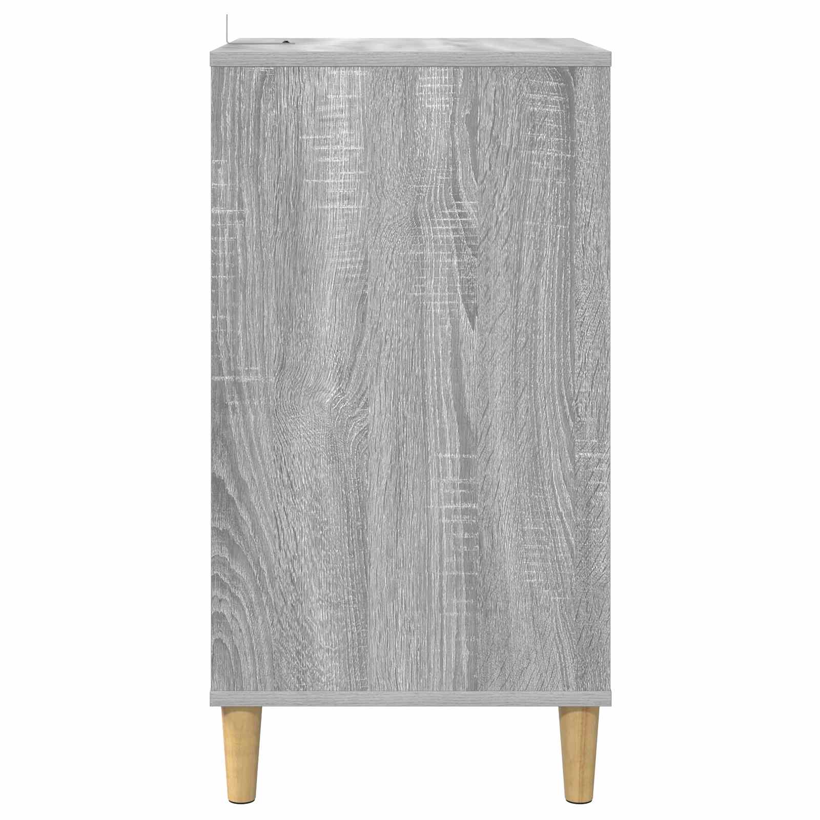 Draaitafelstand Grijs Sonoma 47 x 39,5 x 74,5 cm Bewerkt hout
