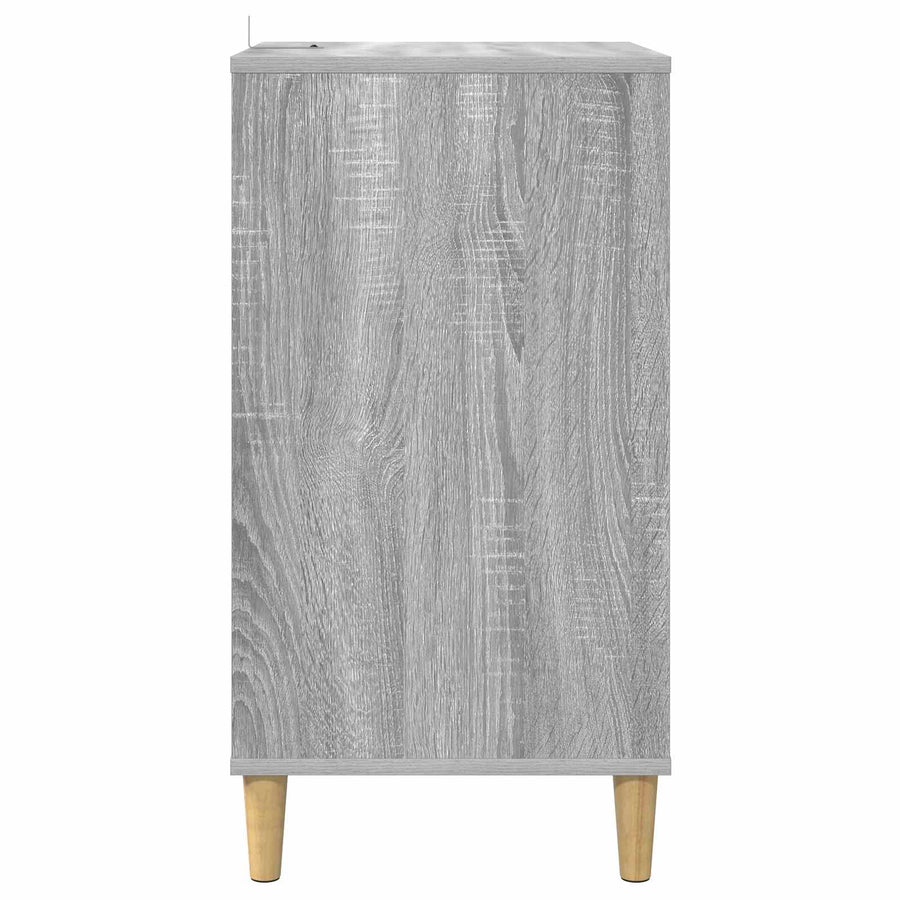 Draaitafelstand Grijs Sonoma 47 x 39,5 x 74,5 cm Bewerkt hout