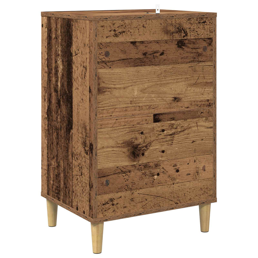 Draaitafelstand Eikenhout 47 x 39,5 x 74,5 cm Bewerkt hout