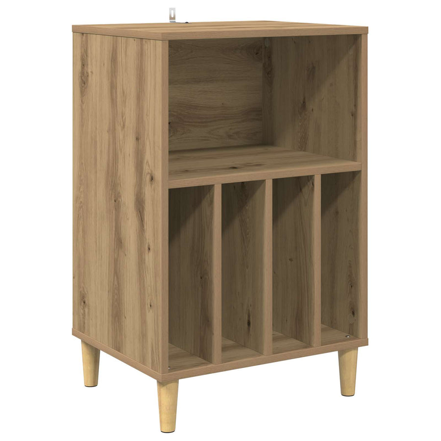Draaitafelstand Artisanaal eiken 47 x 39,5 x 74,5 cm