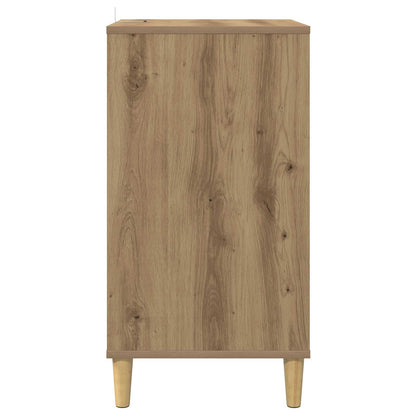 Draaitafelstand Artisanaal eiken 47 x 39,5 x 74,5 cm
