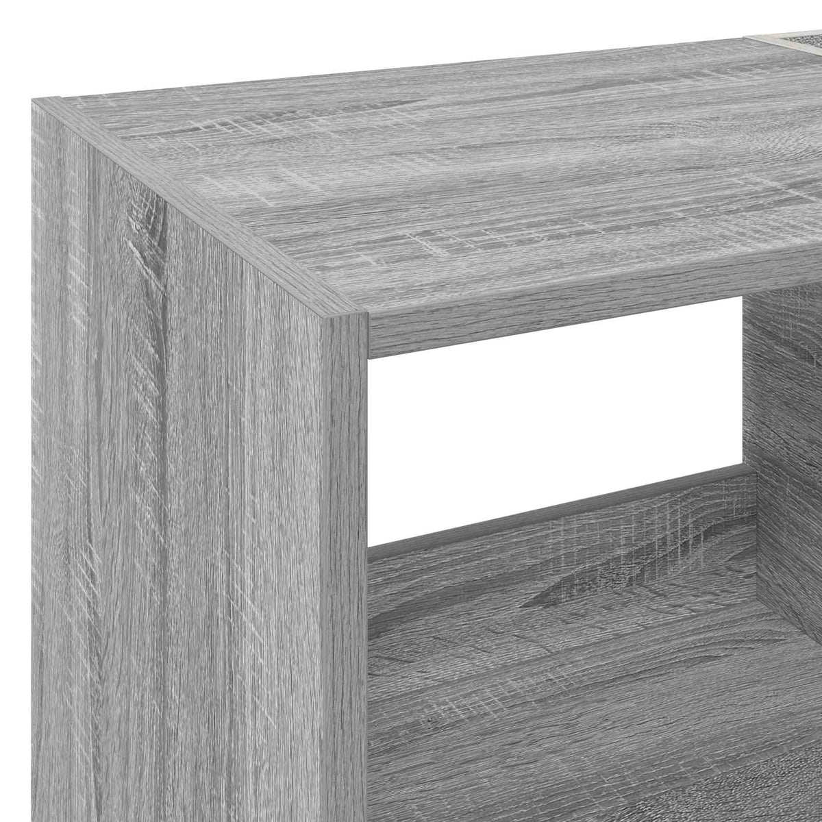 Platenspeler Steun Grijs Sonoma 82 x 39,5 x 82,5 cm