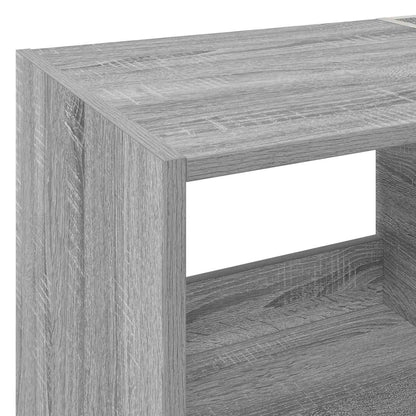 Platenspeler Steun Grijs Sonoma 82 x 39,5 x 82,5 cm