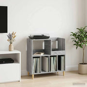 Platenspelerstandaard grijs sonoma 82x39,5x82,5 cm