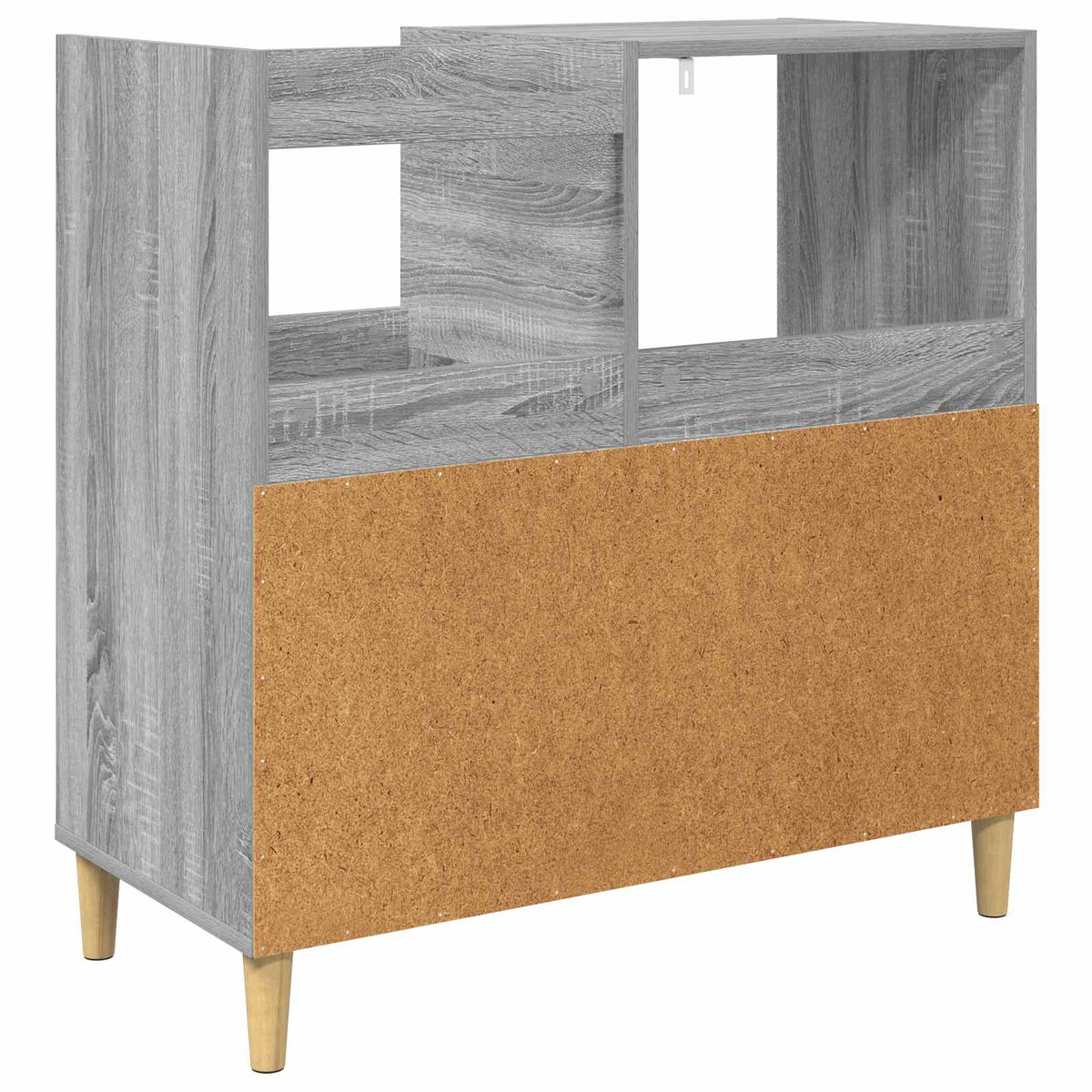 Platenspeler Steun Grijs Sonoma 82 x 39,5 x 82,5 cm