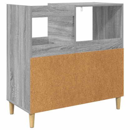 Platenspeler Steun Grijs Sonoma 82 x 39,5 x 82,5 cm