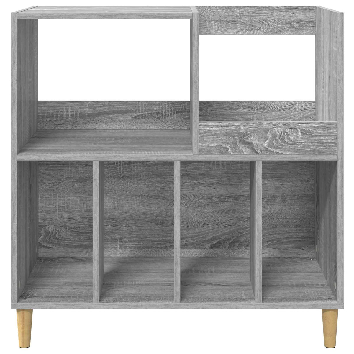 Platenspeler Steun Grijs Sonoma 82 x 39,5 x 82,5 cm
