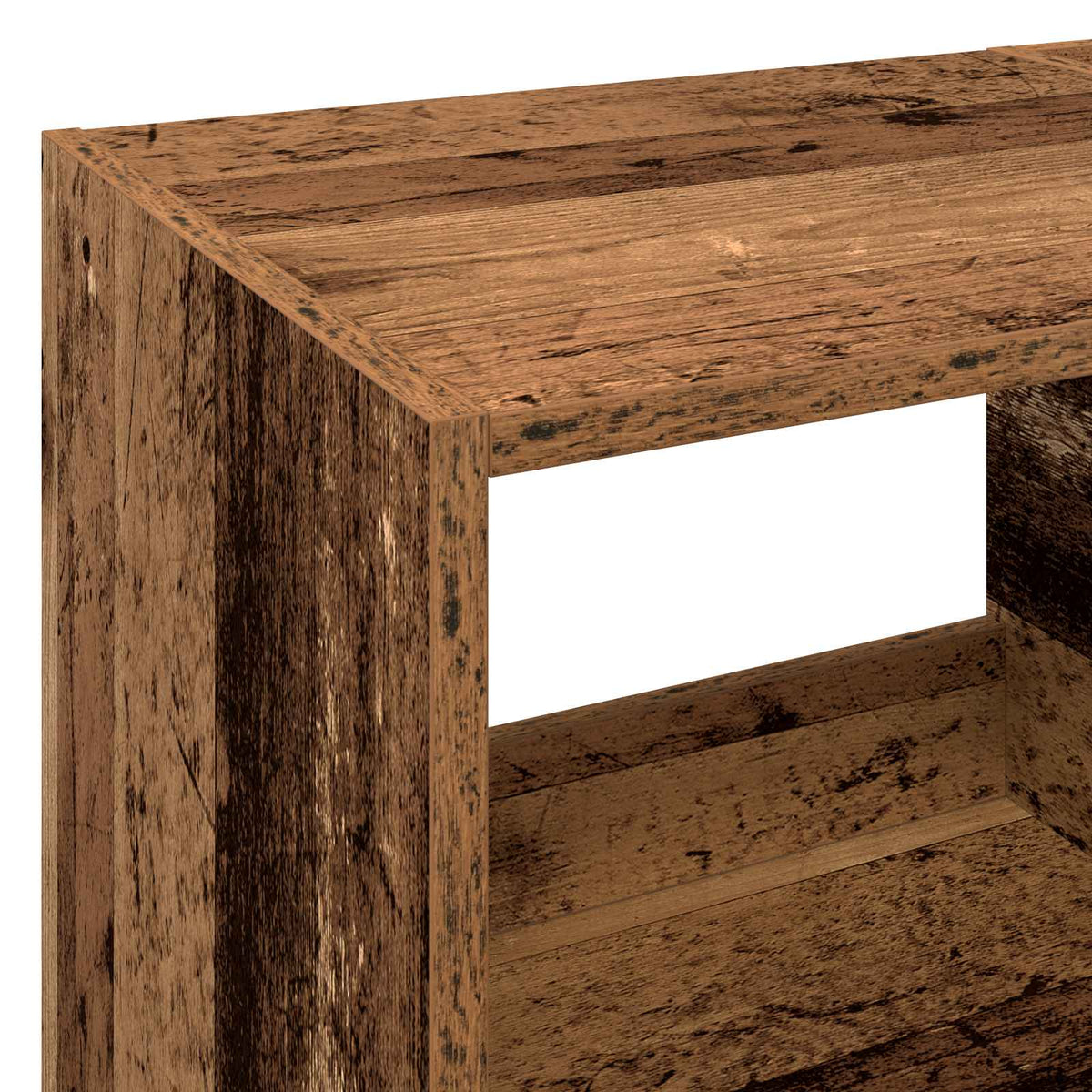 Platenspeler Steun Eikenhout 82 x 39,5 x 82,5 cm Bewerkt hout