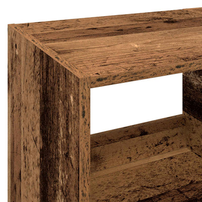 Platenspeler Steun Eikenhout 82 x 39,5 x 82,5 cm Bewerkt hout