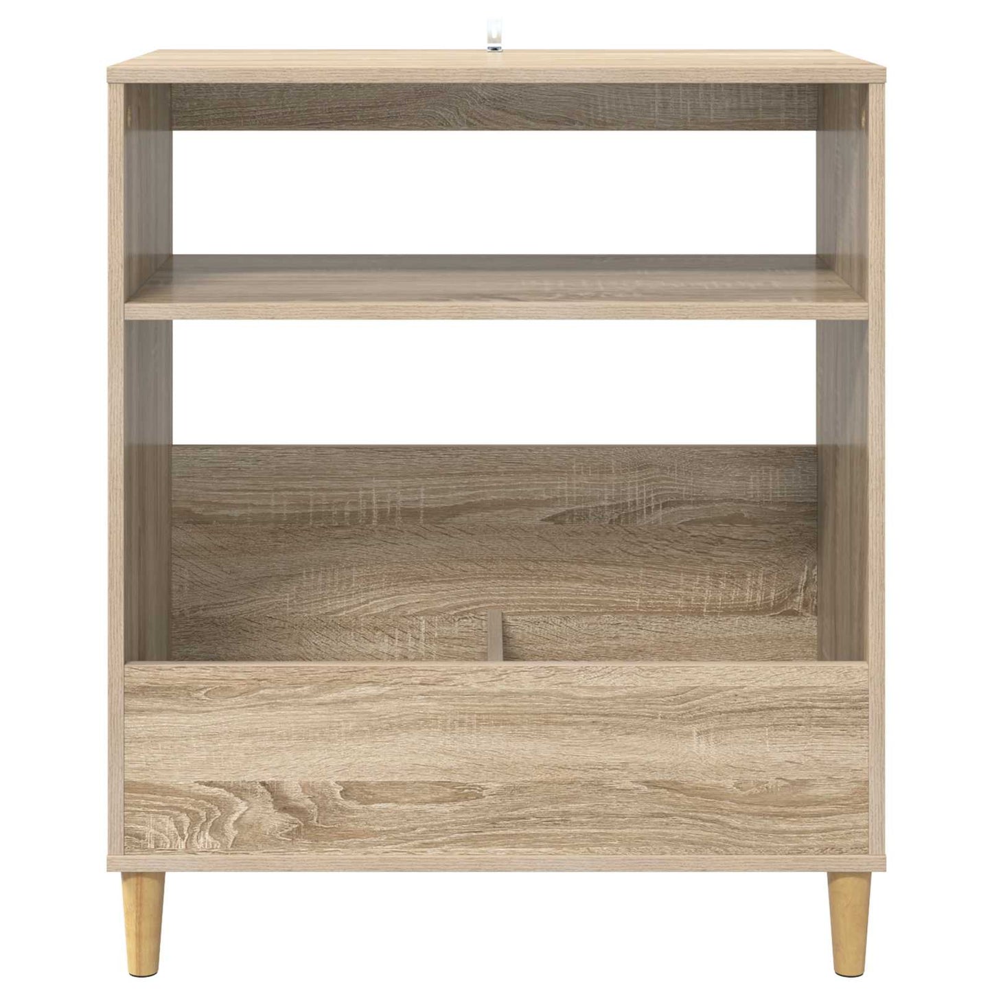 Platenspeler Steun Sonoma Eiken 71 x 39,5 x 83 cm Bewerkt hout